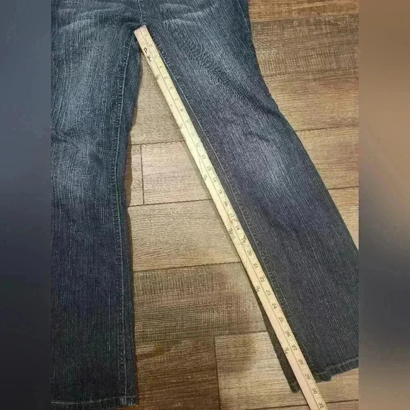 Tommy Hilfiger Women's American Freedom Modern Rise Bootcut Blue Jeans Size 10 - Picture 2 of 6